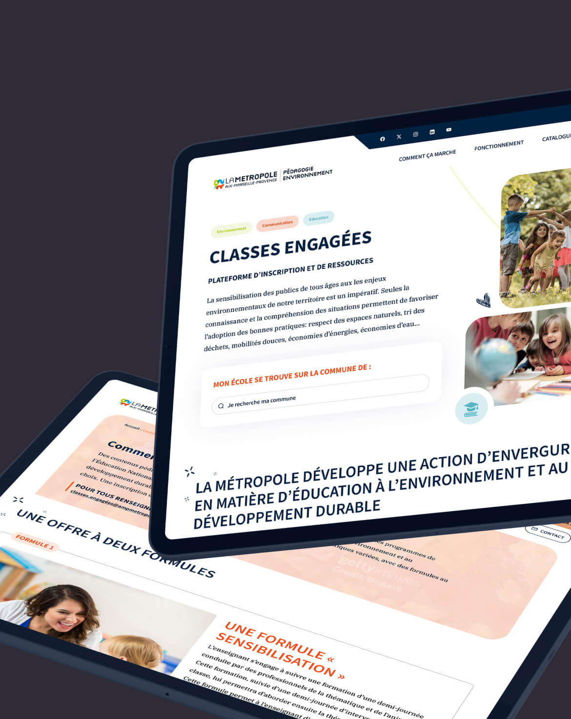 Classes engagées - Métropole Aix-Marseille-Provence